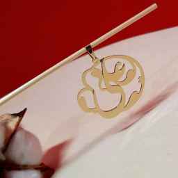 Aria Gold Gallery, ordering and making Persian and Latin name gold plaques in Tehran