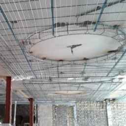 Mehrshad's decoration, implementation of Rabbits Kenaf partition and false ceiling in Ahvaz
