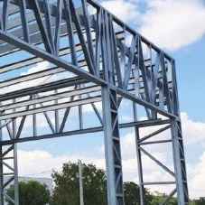 Style Sazan Omid, production of lsf roll-cutting structures of galvanized sheet in Kahrizak, Tehran