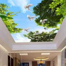 Evi decor stretch ceiling, interior decoration implementation in Bushehr