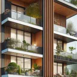 Omid Bazargan architecture office, interior design, supervision and implementation of the facade of the building in Bushehr