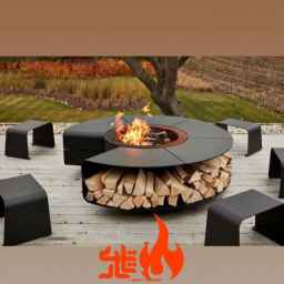 Tatari Gallery, production and distribution of gas and electric fireplaces and barbecues in Tehran