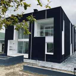 Ako company, production and implementation of curtain wall double-glazed windows in Babylon