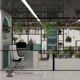 Zahra Ghasemi architecture office, interior design of garden and office villa in Isfahan