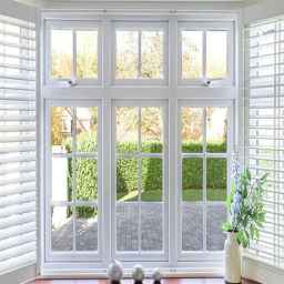 White made double-glazed windows, installation of UPVC windows in Islamshahr
