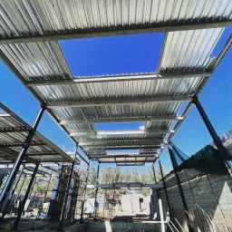 RAF Engineering Group, implementation of concrete structure and steel deck roof in Mashhad