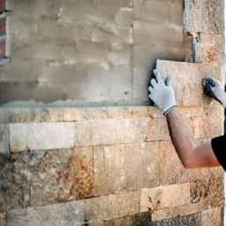 Amiri stone work, design and implementation of building facade stone in Karaj