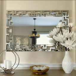 Decoration of lasting effect, production and installation of mirror work and plaster work in Yazd