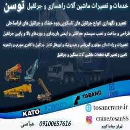 Electrical and electronic repairs of Tusan crane in Tehran
