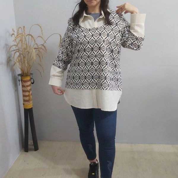 شومیز لینن کد 114