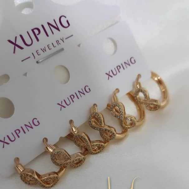 گوشواره حلقه ای با طرح بینهایت