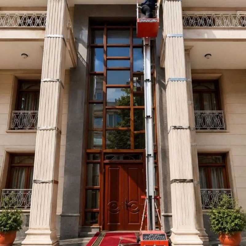 2 sütunlu 14 metrelik özel sepetli kaldırma