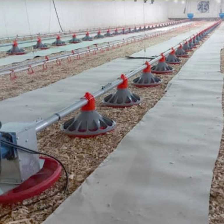 Poultry bedding paper roll