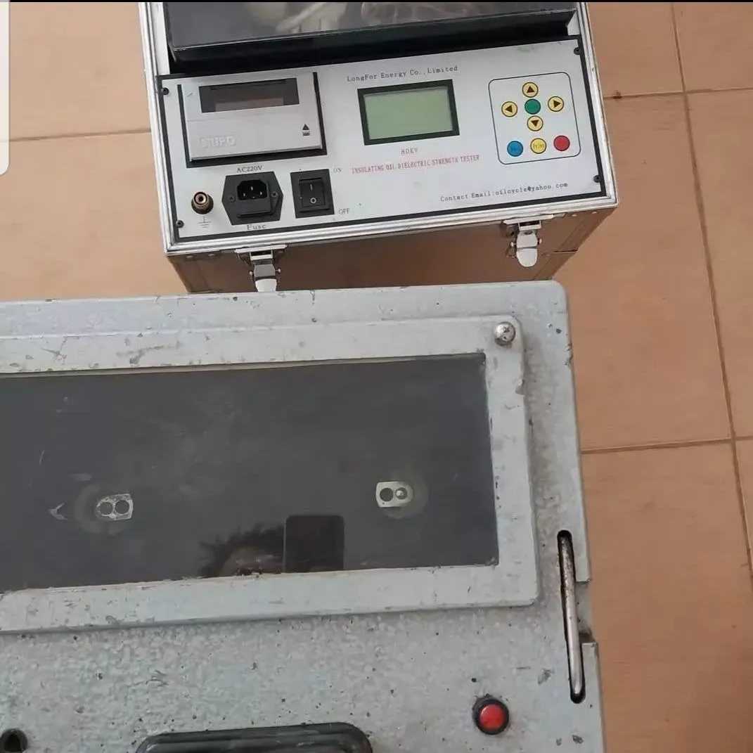 واردات انواع دستگاه تست روغن ترانسفورماتور(دی الکتریک )،دستگاه تصفیه روغن ترانسفورماتور به صورت سفارشی واردات حداقل۵۰عدد دستگاه تست روغن ترانسفورماتور(دی الکتریک )از سال۱۳۸۴