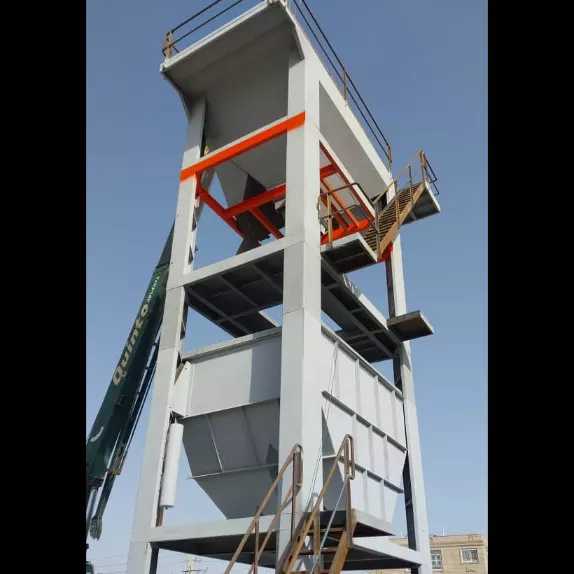 تهیه و تولید کلیه قطعات کارخانجات شن و ماسه وآسفالت زینلو