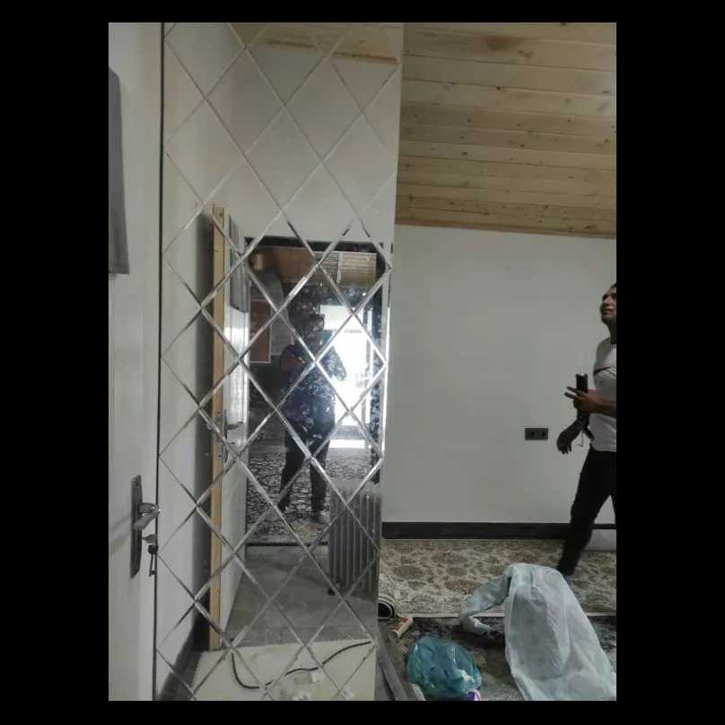 اجرای آینه دکوراتیو رامسر
