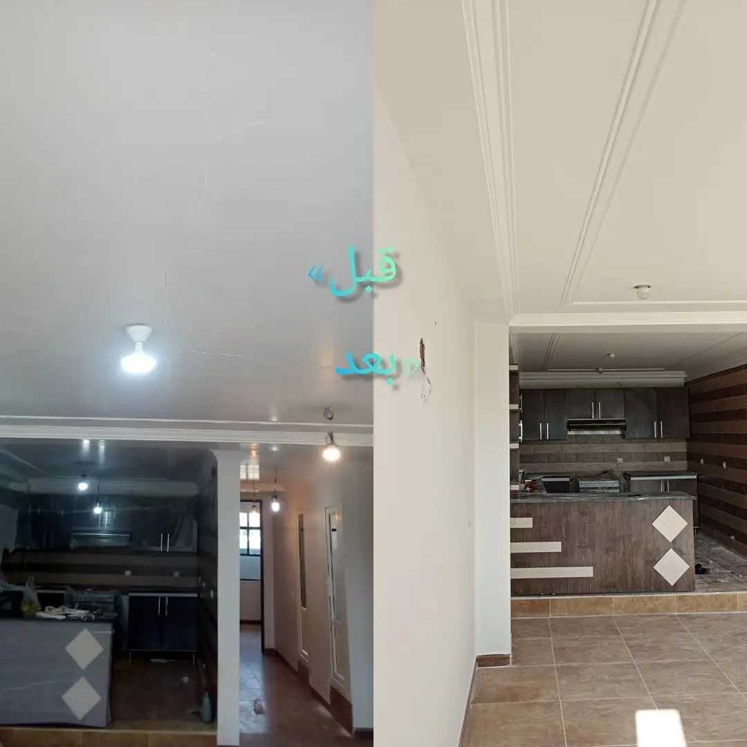 اجرای رنگ‌ اکریلیک فیلی با زیر کاری تکسچر