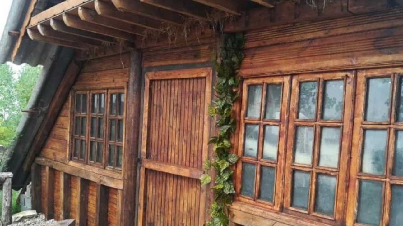 Ecotourism and agriculture and the wooden hut of Taban mansion in Sari