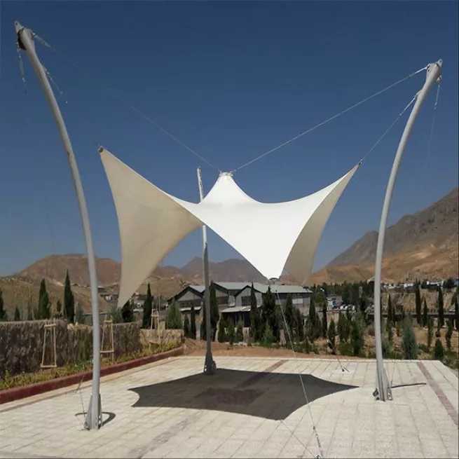 محوطه سازی چادر سایبان صنعت