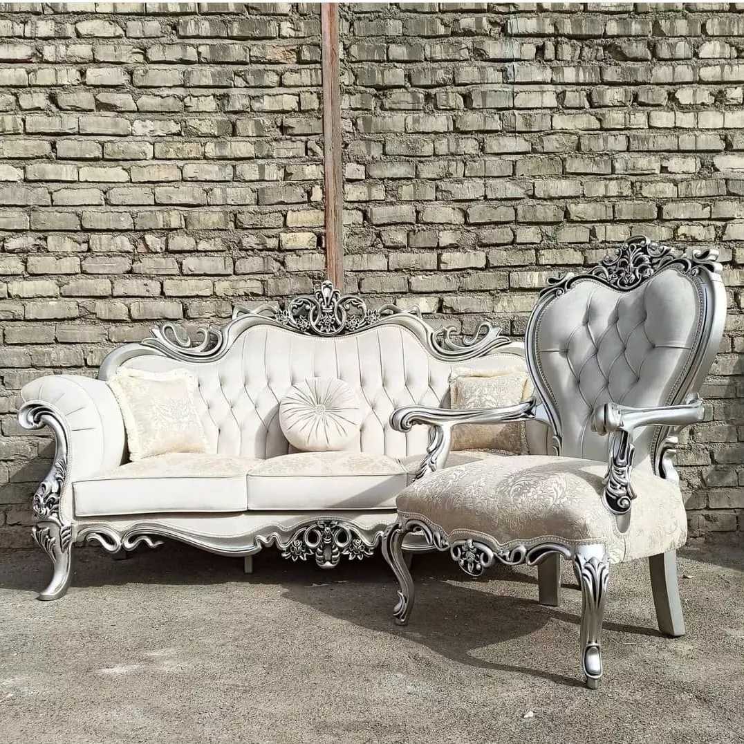 مبل افسون چوب سوپر راش گردو جلومبلی عسلی ست مبل