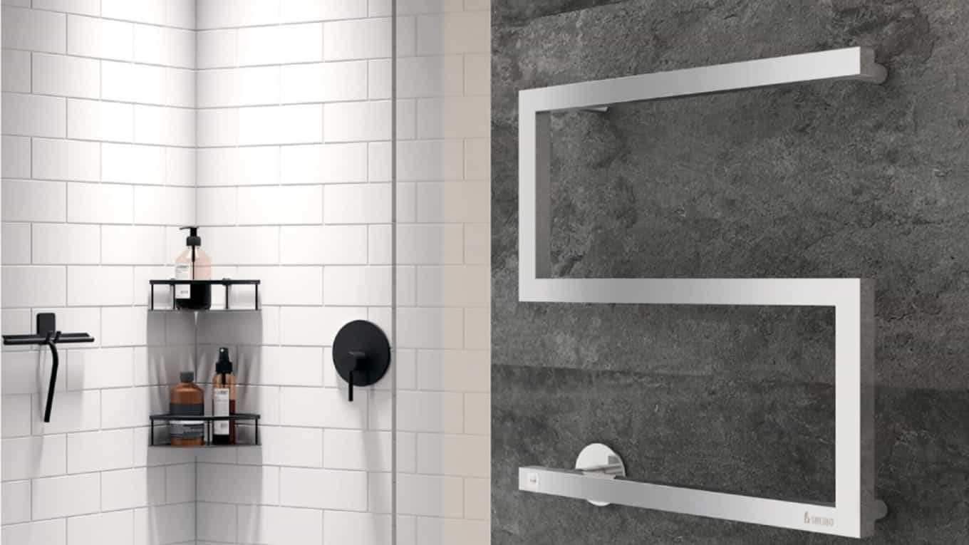 Decorative bathroom drying towel