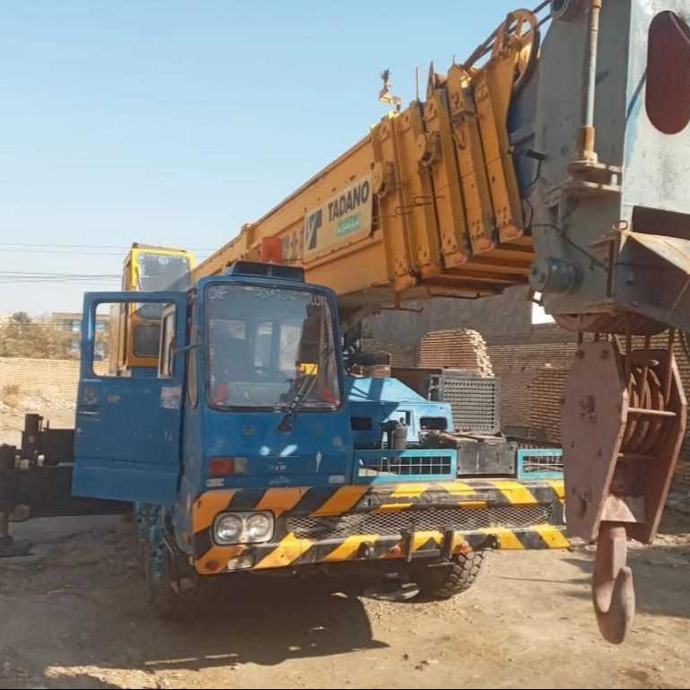ماشین آلات راهسازی و جرثقیل توسن