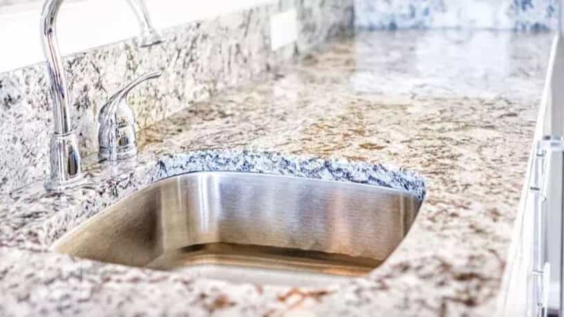 Comparison of granite and Corian stone