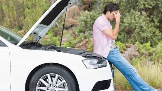 Important actions when the car breaks down on the road