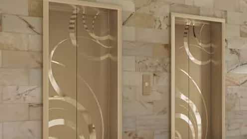 Types of elevator doors in terms of opening and closing