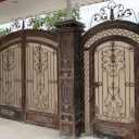 Construction and installation of all kinds of protective doors, staircases and wrought iron fences by Azizi in Shiraz
