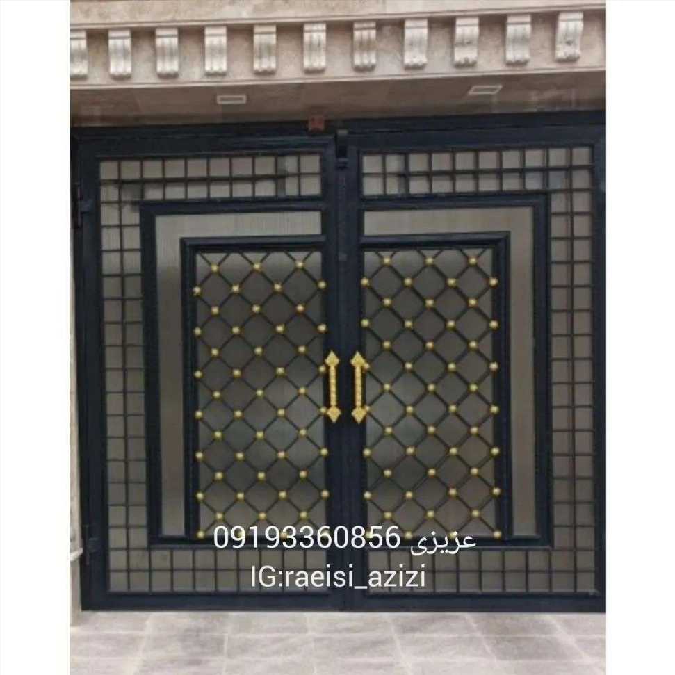درب حفاظ و راه پله و نرده فرفورژه