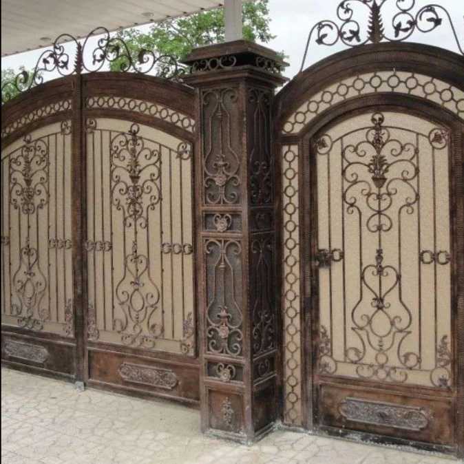 درب حفاظ و راه پله و نرده فرفورژه