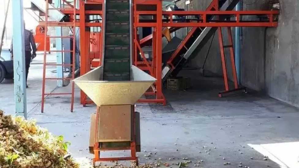 ماشین آلات و دستگاه های فرآوری پسته