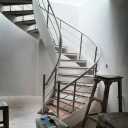 Design and construction of stairs and railings and installation of Aria smart sensor in Qazvin