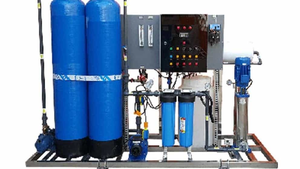 Industrial water purification methods