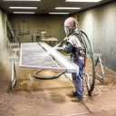 Authoritative sandblasting on campus