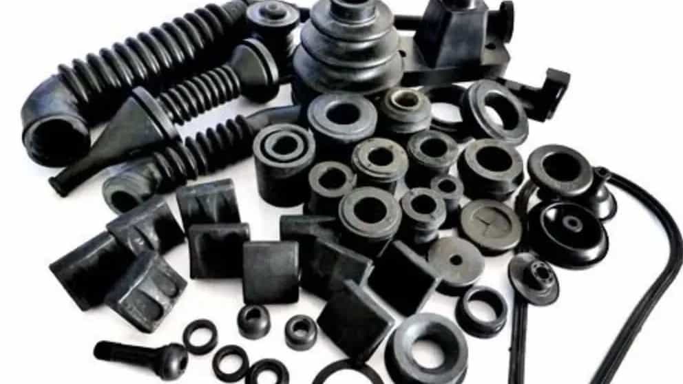 How is the production of rubber parts?