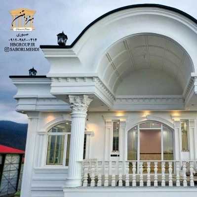 نما کاری ساختمان صبوری اجرای نما رومی سیمانی و مدرن در نوشهر مازندران