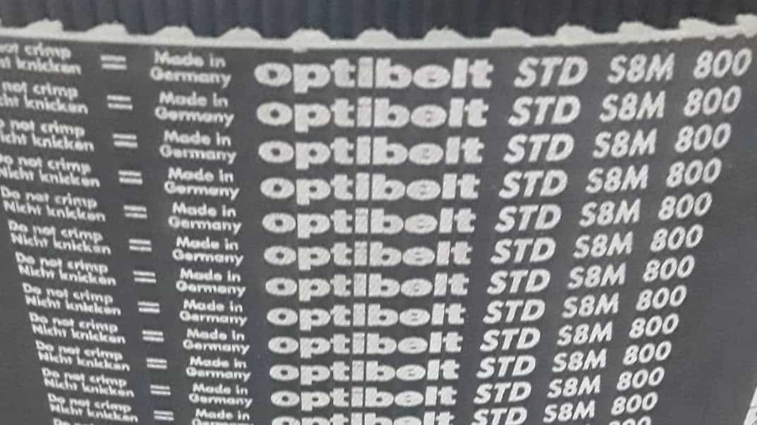 Industrial timing belts