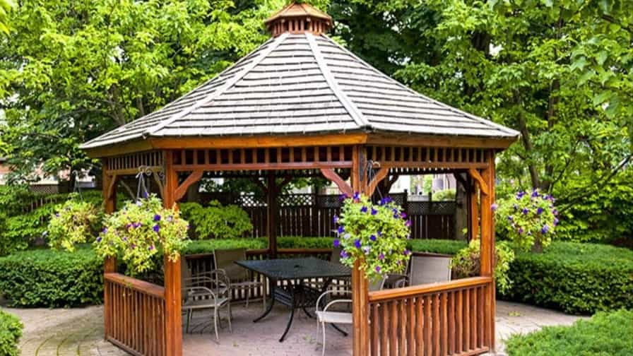 All about wooden gazebos