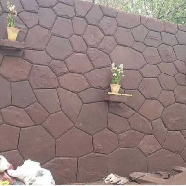 اجرای سنگ ورقه ای
