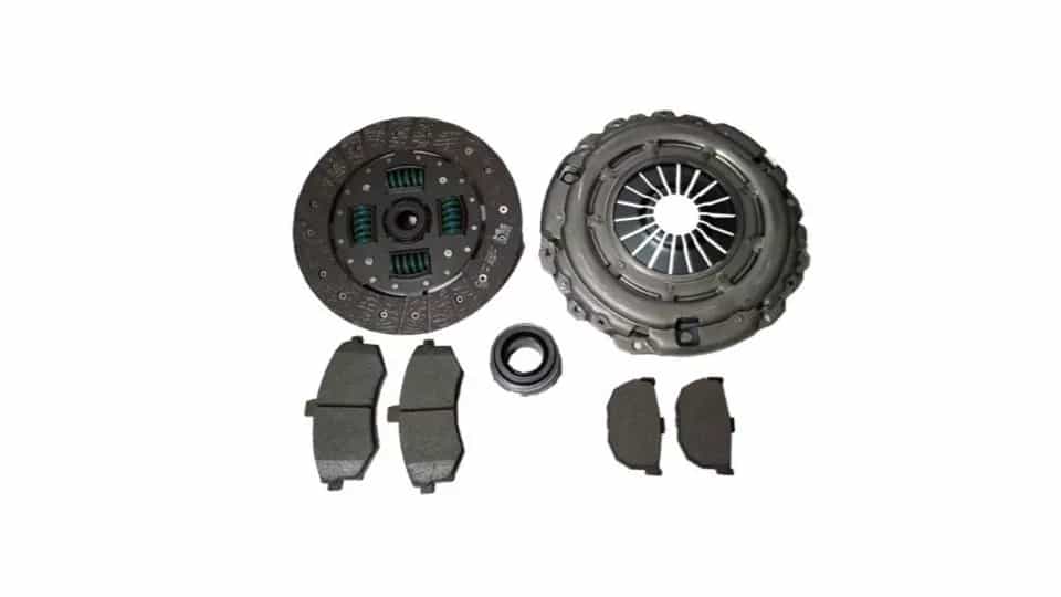 What is the function of the clutch bearing?