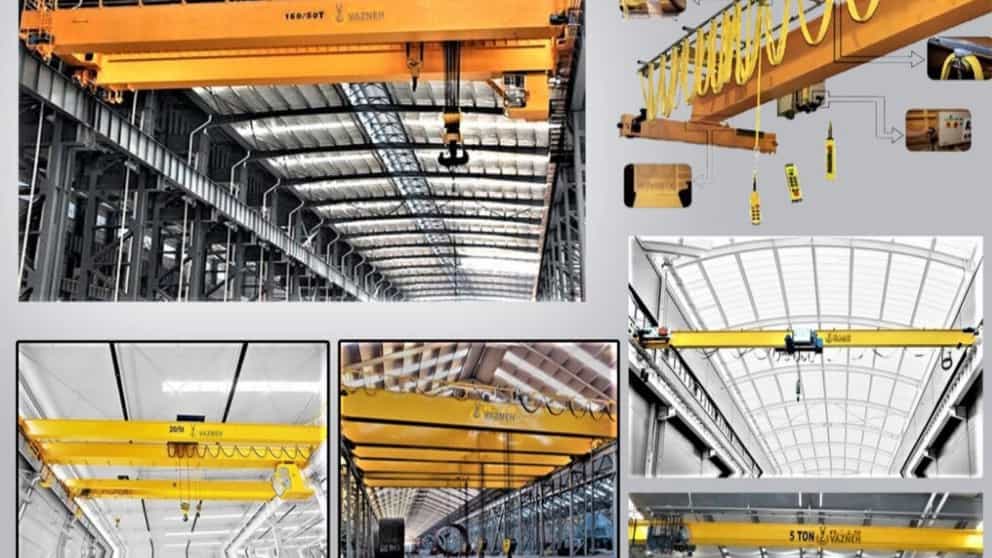What are the features of overhead single bridge overhead crane and single overhead overhead crane?