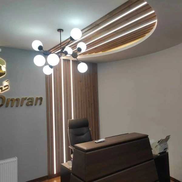 اجرای نصب چوب ترموود سیرجان گروه معماران اریکه خضری پور در کرمان
