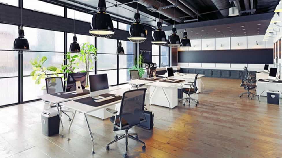 How is modern office decoration?