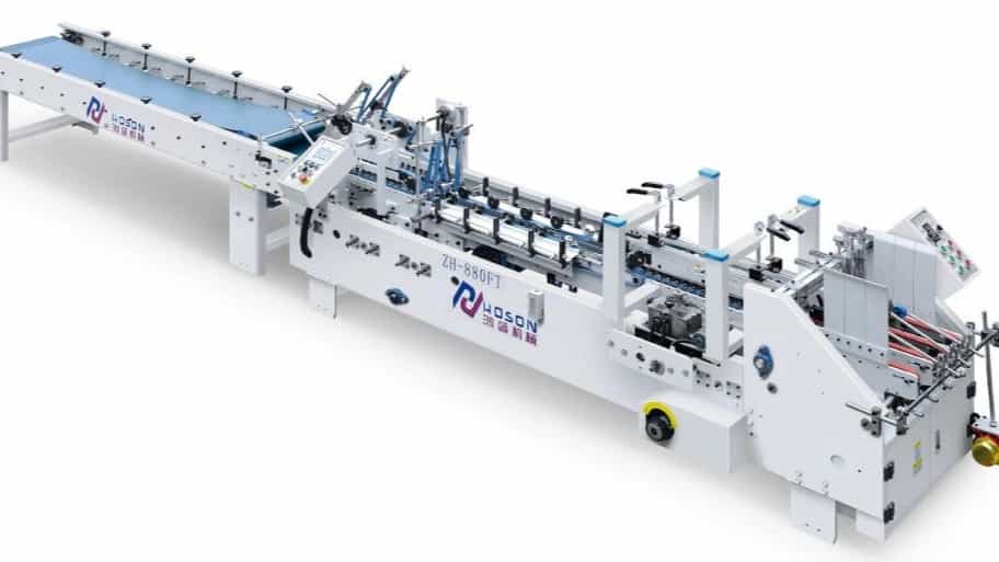 Buying and selling all kinds of gluing box machines in Tehran