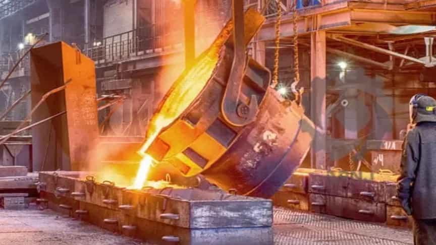 Metal melting process