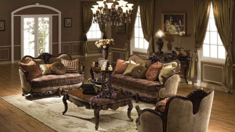 How to arrange the furniture in the house to make the space look bigger?