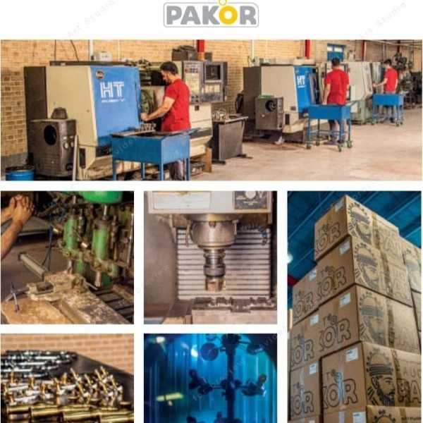 تولید و فروش شیرآلات ساختمانی پاکور در تهران