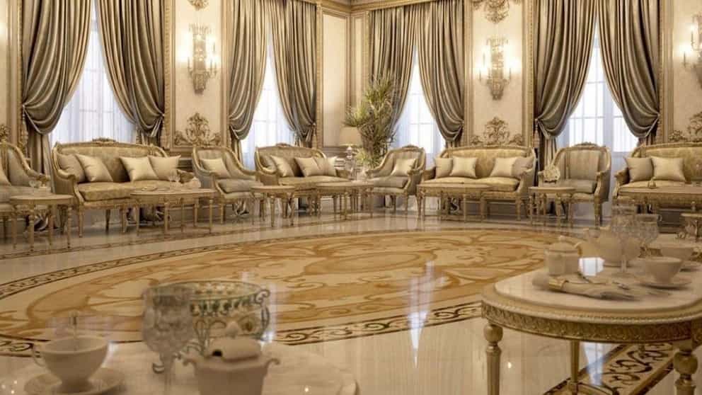 Classic interior decoration and classic interior design features
